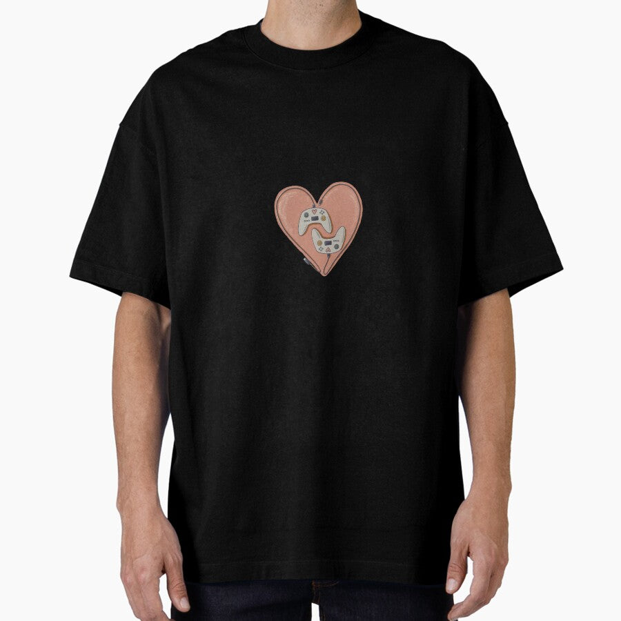 Video Game Love Oversized T Shirt