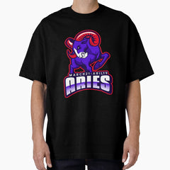Aries Mean Ram Zodiac Star Sign Oversized T Shirt