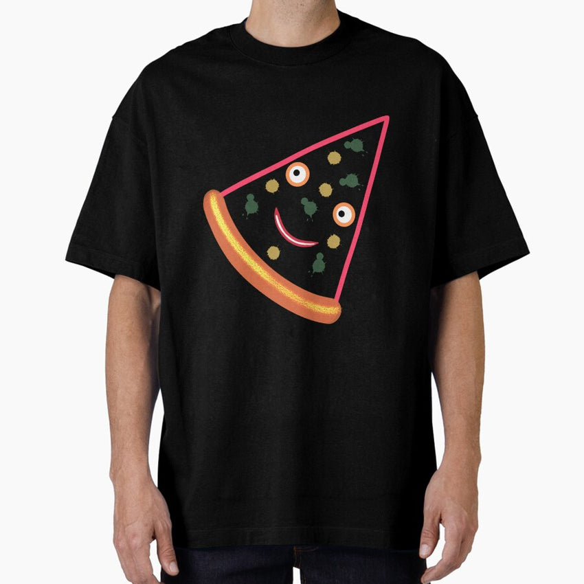 HAPPY PIZZETTA SLICE Oversized T-Shirt