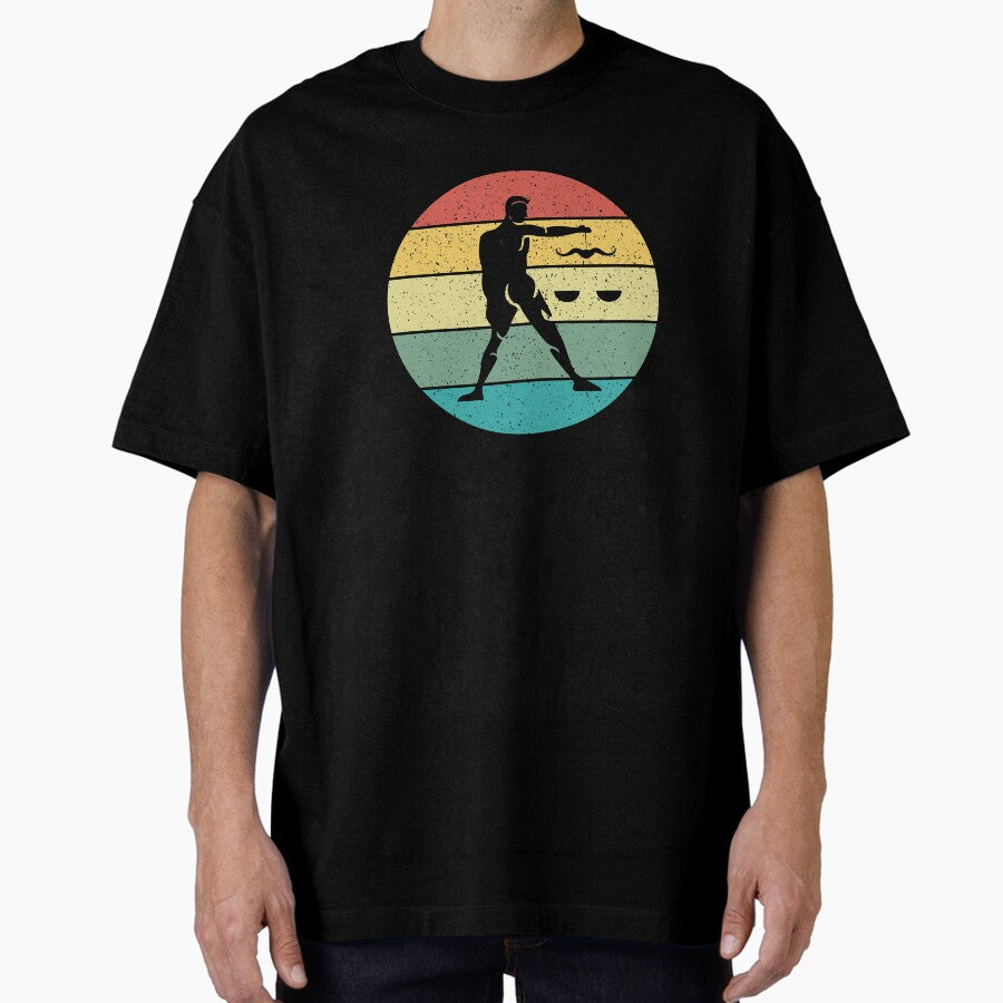 Libra Zodiac Sign Retro Vintage Oversized T-Shirt