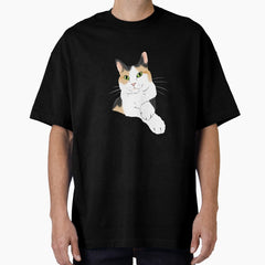 Calico Cat, Calico Mom, Calico Lover, Oversized T-Shirt