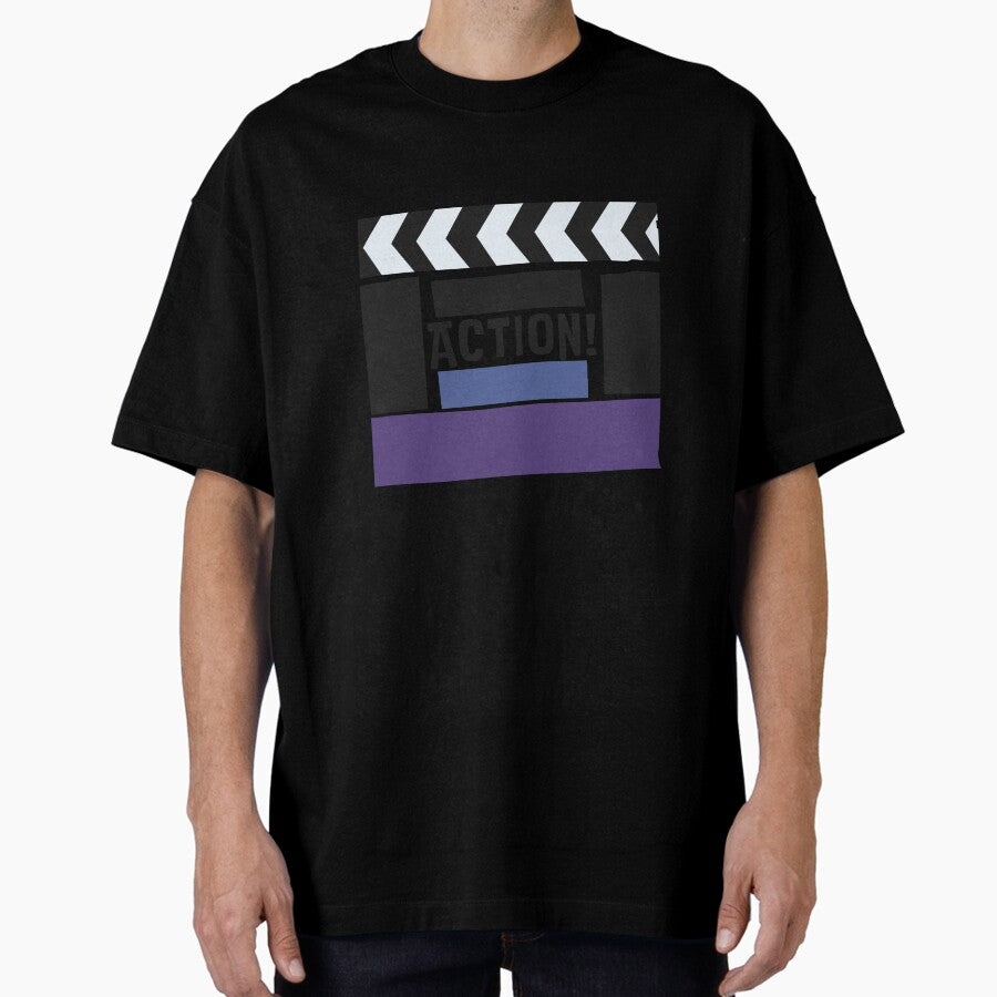 Action Cinema Oversized T Shirt