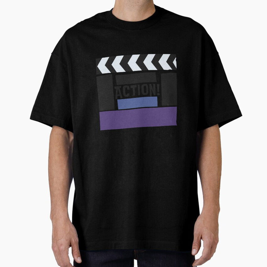 Action Cinema Oversized T Shirt
