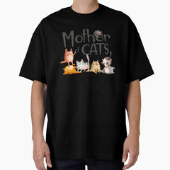 Mother of Many Cats Oversized T-Shirt