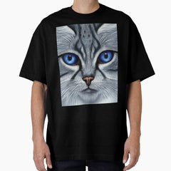 American Shorthair cat - Elegant Cute Cat 51 Oversized T-Shirt