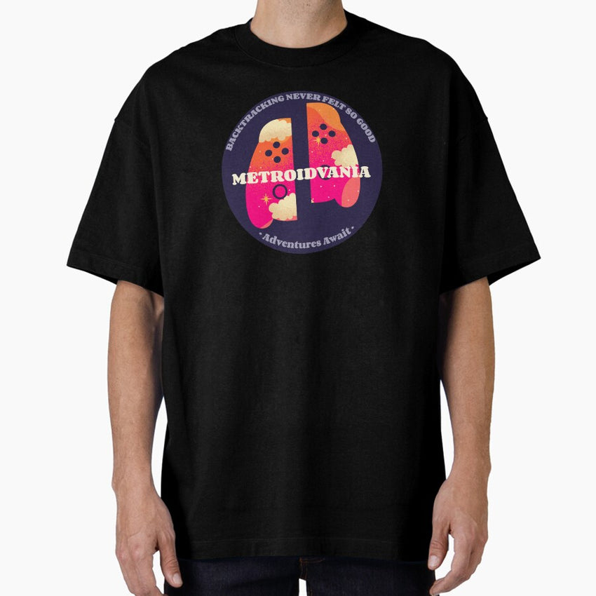 Backtracking Never Felt So Good Metroidvania Adventures Await Oversized T Shirt