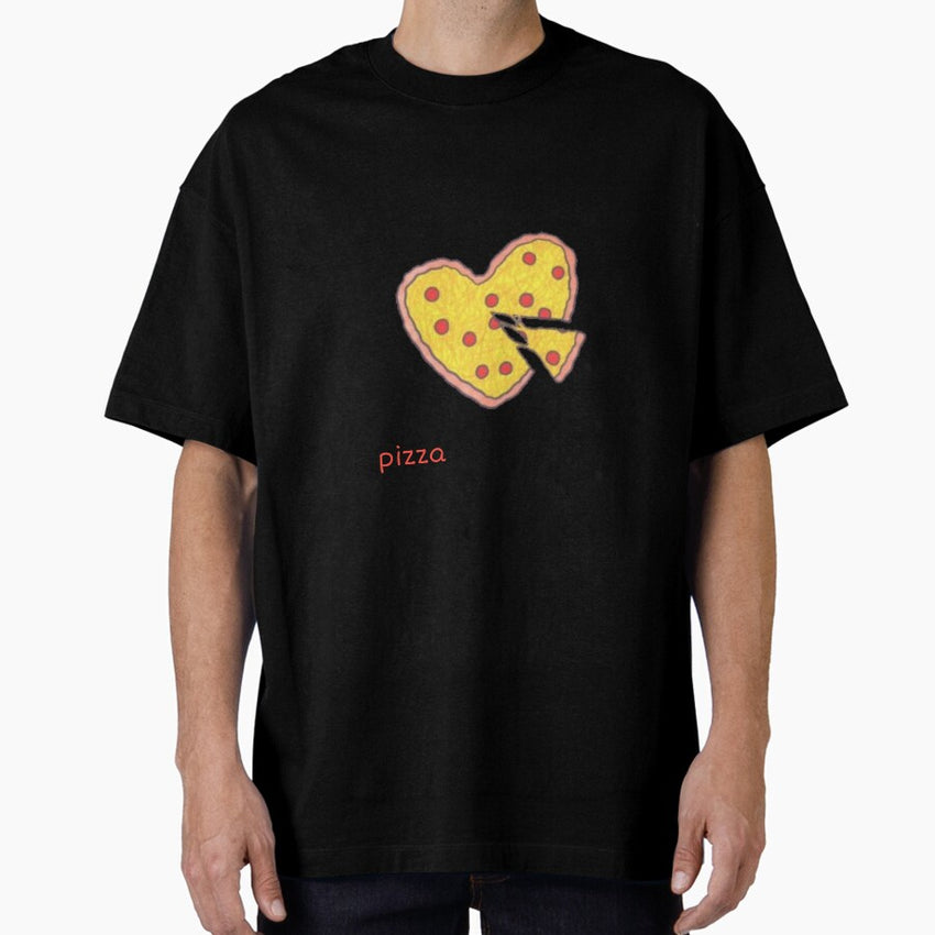 You stole a pizza my heart - Funny valentines day Oversized T-Shirt