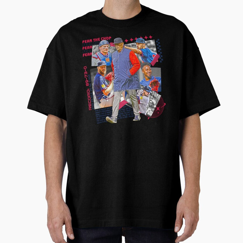 Atlanta Baseball Team Squad Design Oversized T-Shirt