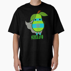Avocado Superhero Oversized T-Shirt