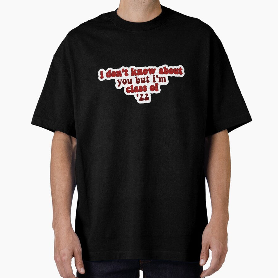 Class Of 2022 Taylor Swift Red Oversized T Shirt
