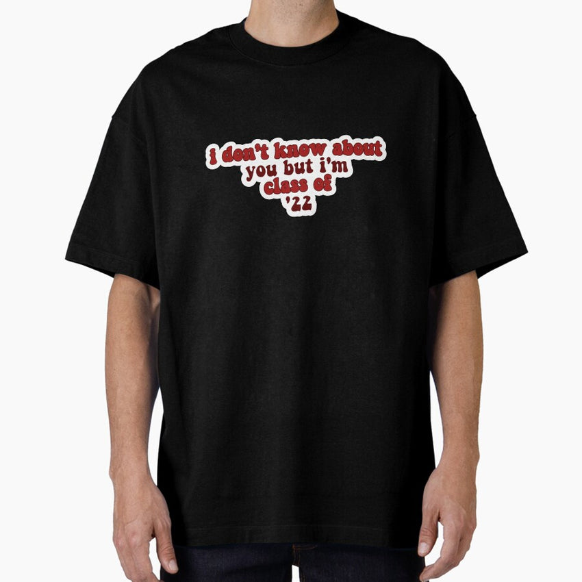 Class Of 2022 Taylor Swift Red Oversized T Shirt