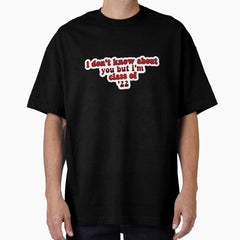 Class Of 2022 Taylor Swift Red Oversized T Shirt