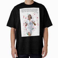 Alex Morgan Soccer Player Poster Oversized T-Shirt