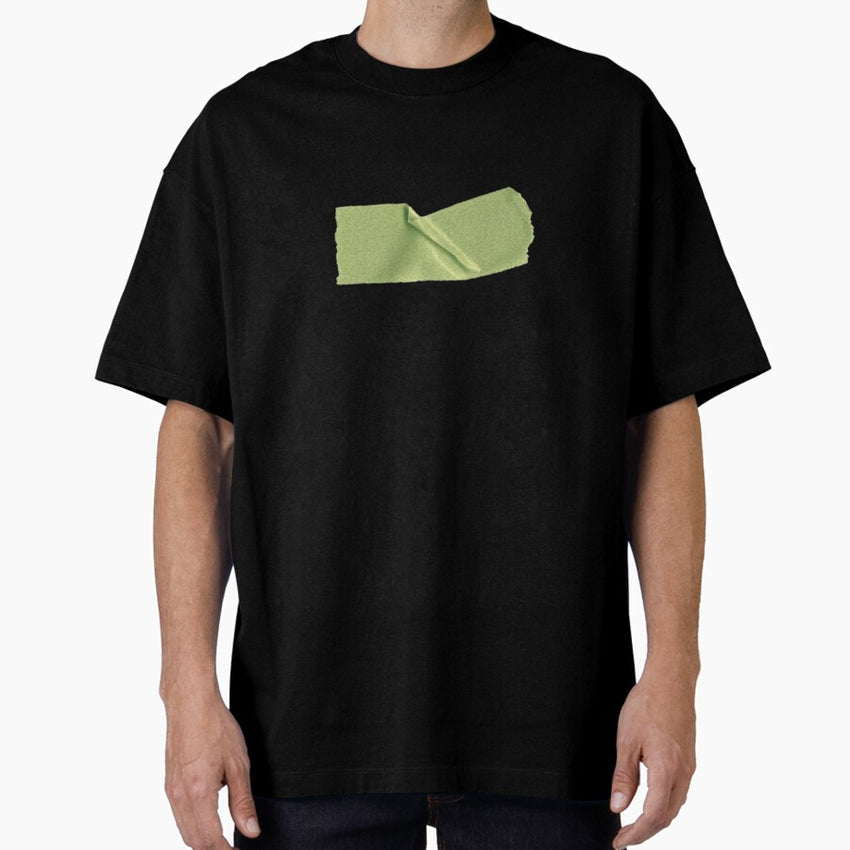 A Tape Pasty Feel Sticky Oversized T Shirt