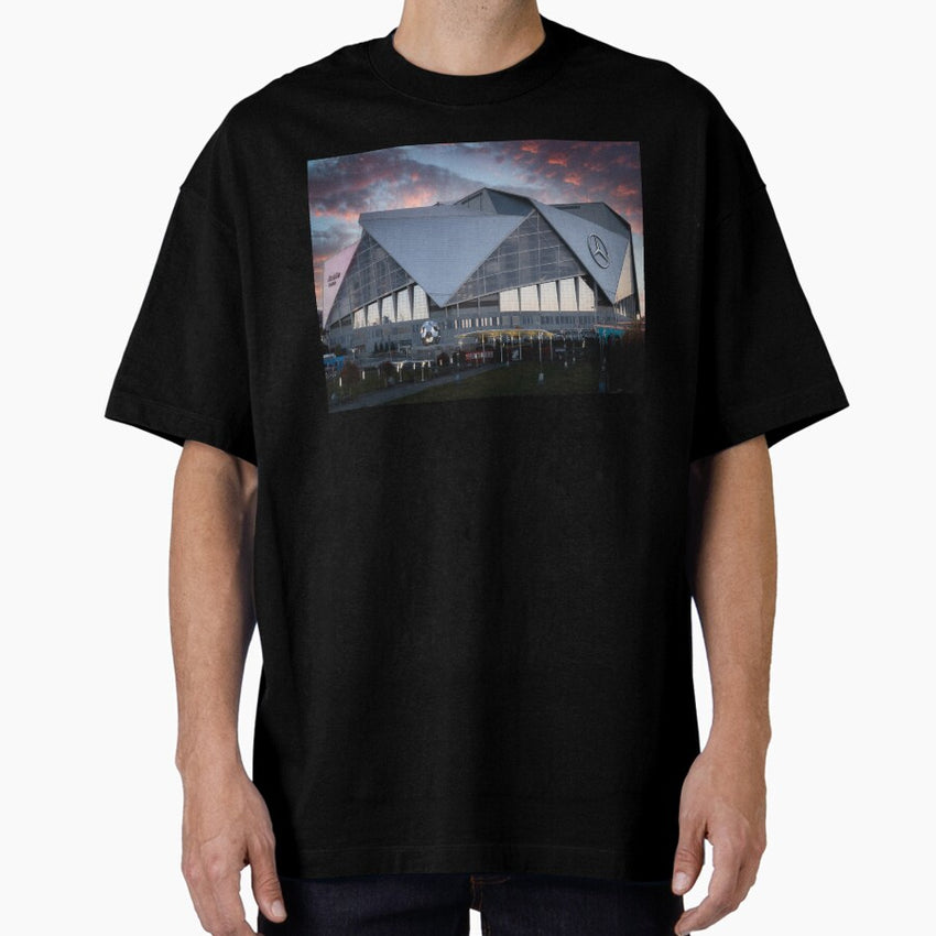 Atlanta Football Stadium Oversized T Shirt
