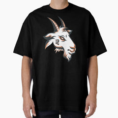 Limited Edition GOAT 12 Shirt, Mug, Hoodie, Sticker, Throw Blanket & Tapestry! Oversized T-Shirt