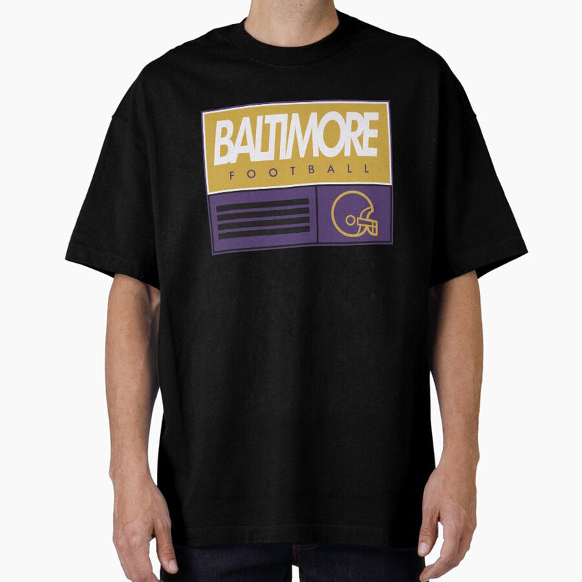 Baltimore football Oversized T-Shirt