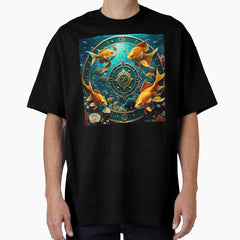 Horoscope - Zodiac Sign - Pisces 7 Oversized T-Shirt