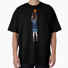 Anthony Edwards Minnesota Timberwolves Basketball Oversized T Shirt
