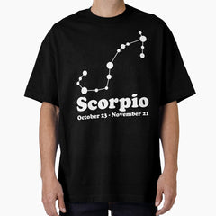 Scorpio Astrological Sign Oversized T-Shirt