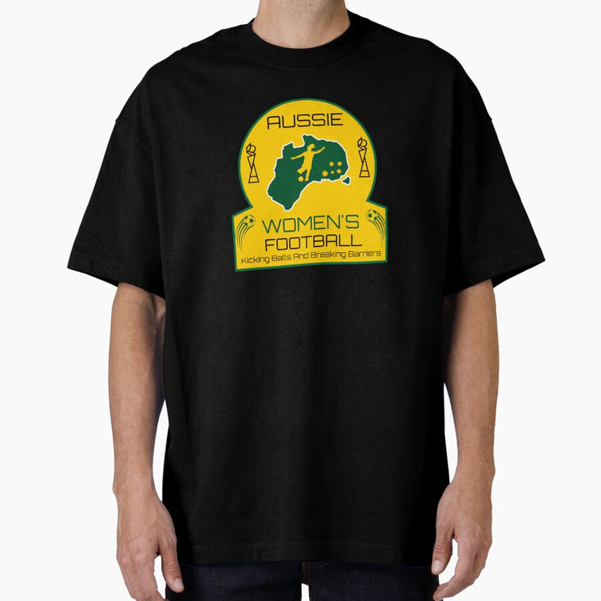 Australian Women's Soccer Oversized T-Shirt