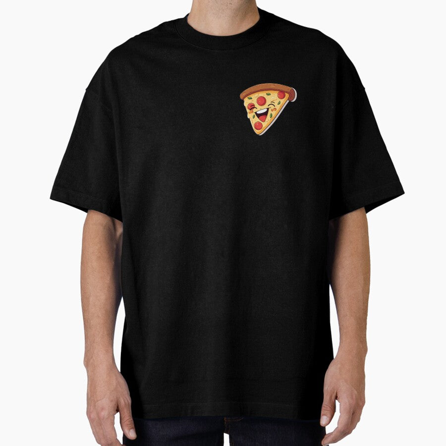 Pleasant Pizza Oversized T-Shirt