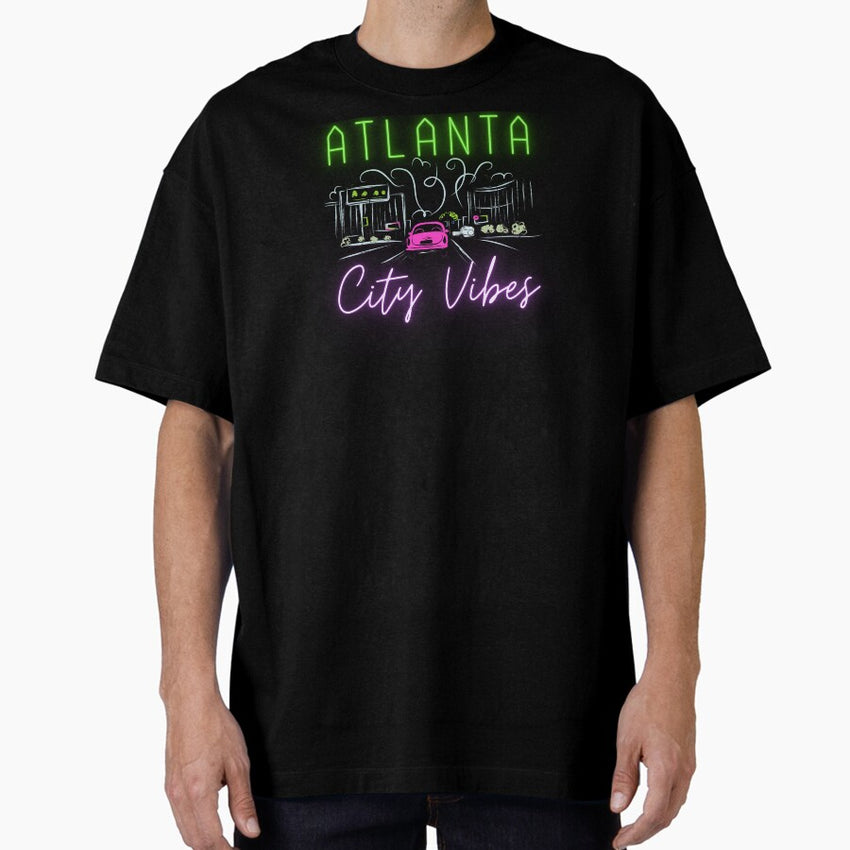 Atlanta City Vibes Oversized T Shirt