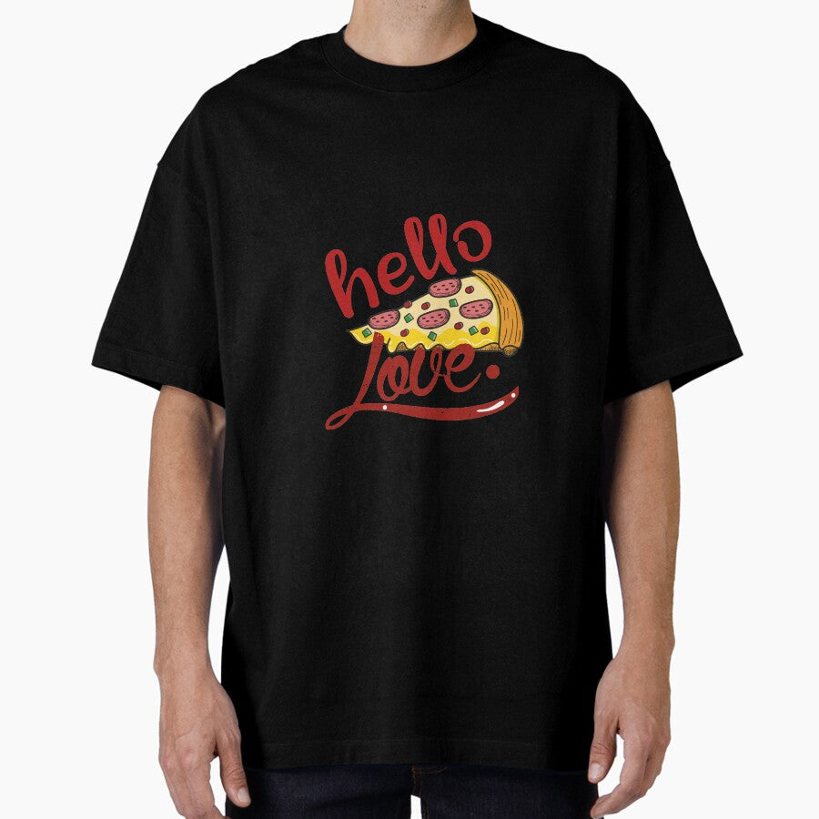 hello love Oversized T-Shirt