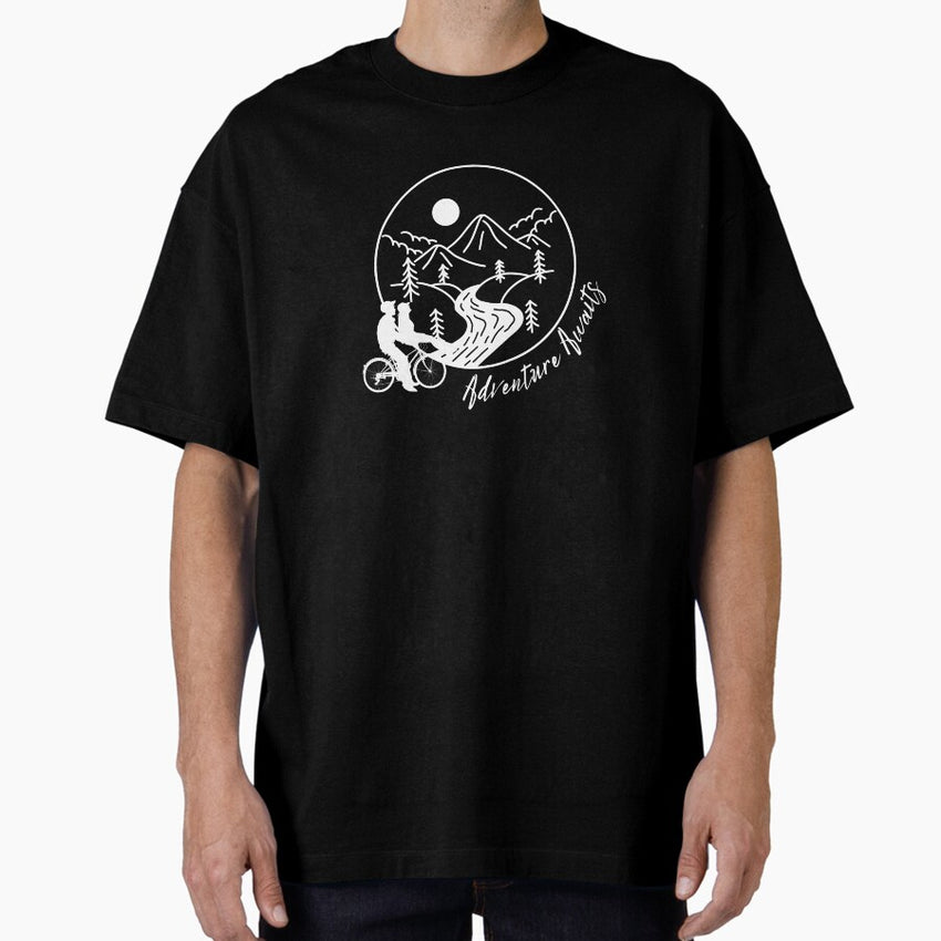 Adventure Awaits Go And Get It Oversized T Shirt