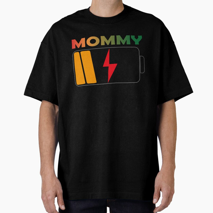 Acabando A Bateria Da Mame Oversized T Shirt