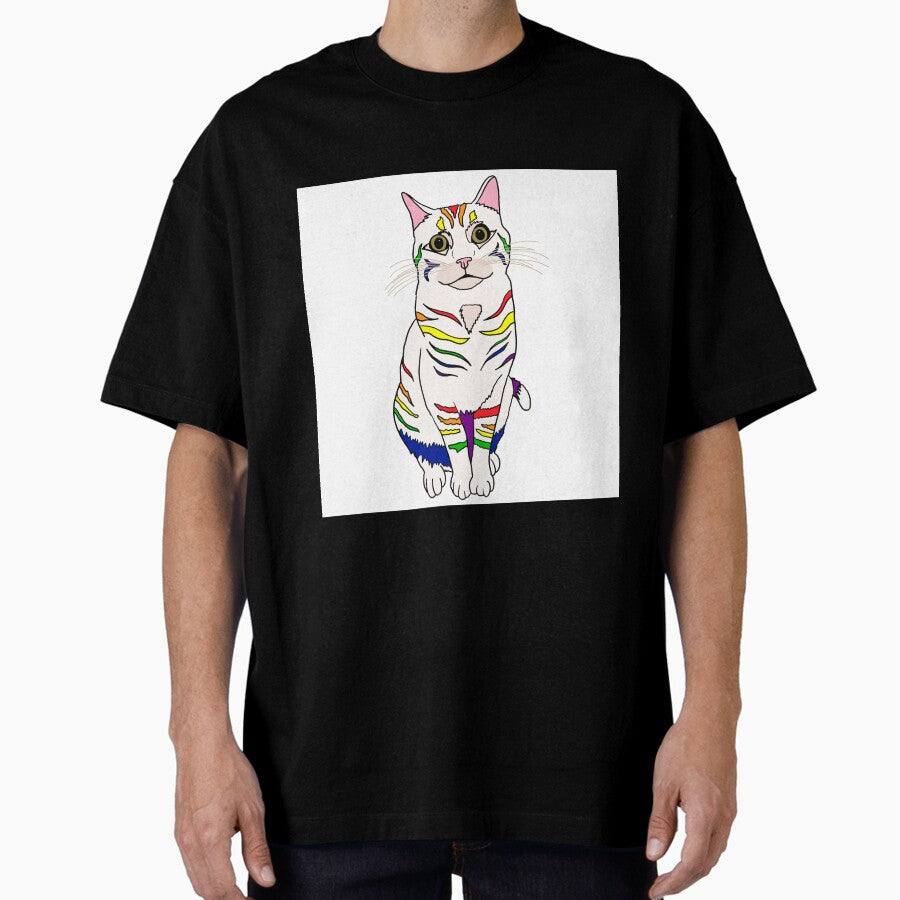 Pride kitty Oversized T-Shirt