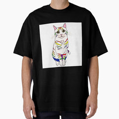 Pride kitty Oversized T-Shirt