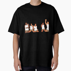 Atl Movie Skate Wars Dojo Girls Fan Art Oversized T Shirt