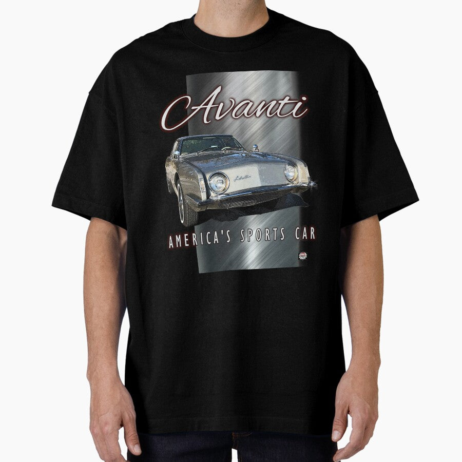 Avanti-America's Sports car Oversized T-Shirt