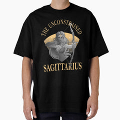 Sagittarius Zodiac Sign, Astrology, Astrological Sign Oversized T-Shirt