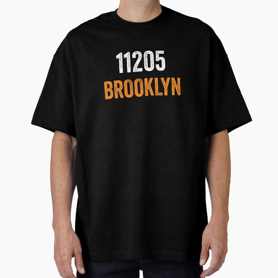 11205 Brooklyn Zip Code Oversized T Shirt