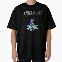 8bit hockey Sudden Oversized T-Shirt