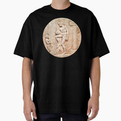 Ancient Greek Football/Soccer Player (2) Oversized T-Shirt