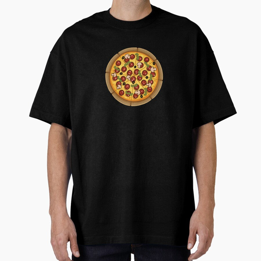 Supreme Pizza Oversized T-Shirt