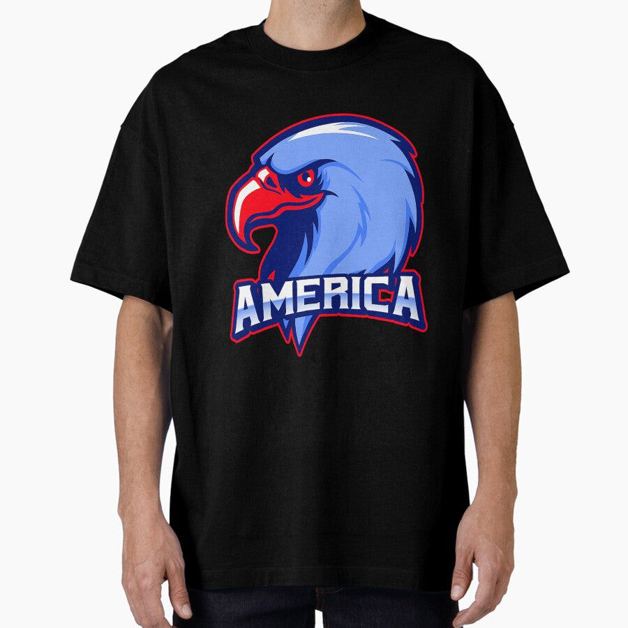 America Eagle Sports Oversized T-Shirt