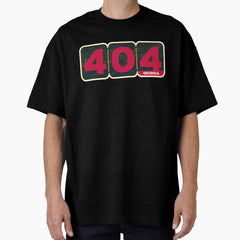 Area Code 404 Oversized T Shirt