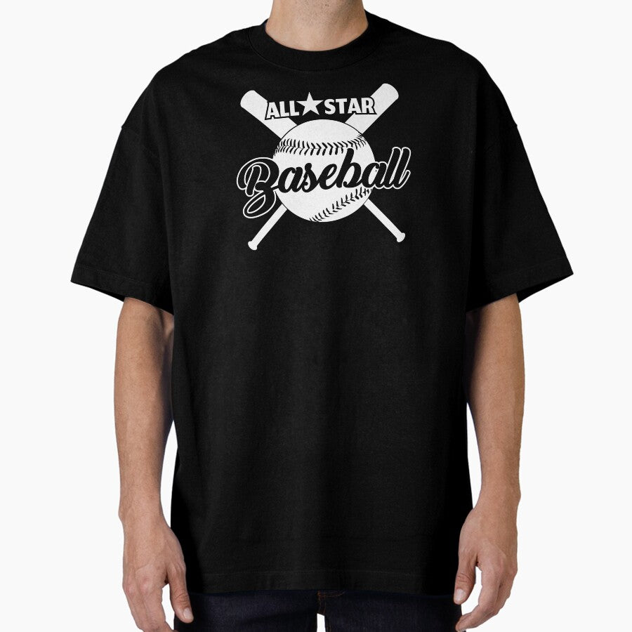 All Star Baseball Oversized T-Shirt