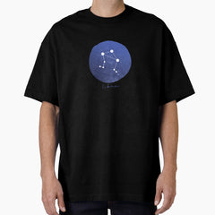 a Zodiac Sign Libra Oversized T-Shirt