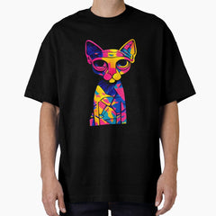 Sphynx cat 4 Oversized T-Shirt