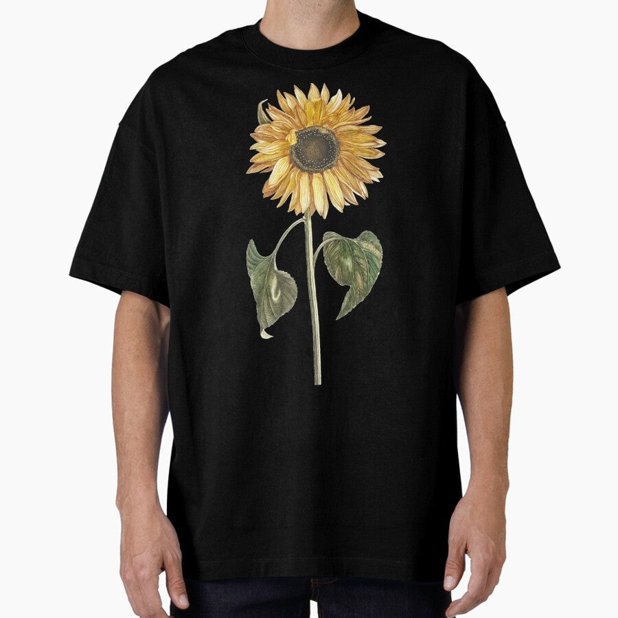 Beautiful Sunflower Oversized T-Shirt