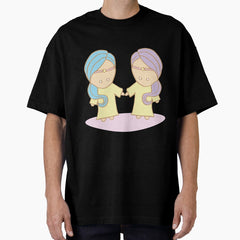 Zodiac Pals: Gemini Oversized T-Shirt