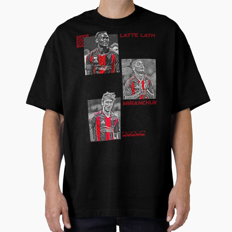 Atlanta Squad Profile Design 3 Oversized T Shirt