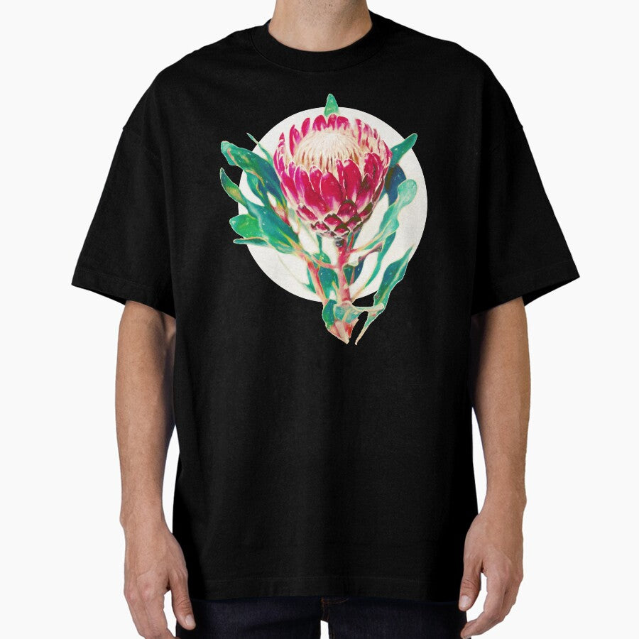 Vintage Protea Oversized T-Shirt