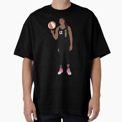 Chelsea Gray Las Vegas Basketball Aces Oversized T-Shirt