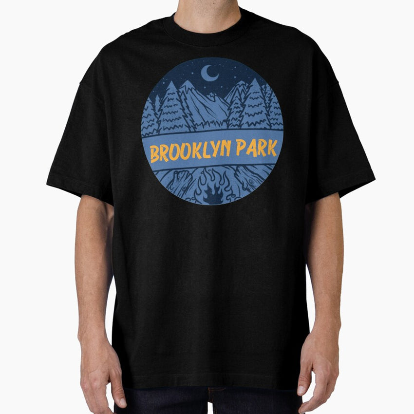Brooklyn Park Minnesota Forest Oversized T-Shirt